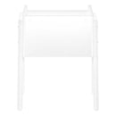 Monarch I 3594 End Table - White IMAGE 4