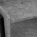 Monarch I 3584 End Table - Grey Stone-Look/Black IMAGE 6