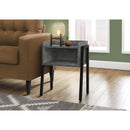 Monarch I 3584 End Table - Grey Stone-Look/Black IMAGE 8