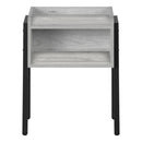 Monarch I 3591 End Table - Grey/Black IMAGE 2