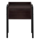 Monarch I 3593 End Table - Espresso/Black IMAGE 2