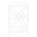 Monarch I 3599 Accent Table - White/White IMAGE 3