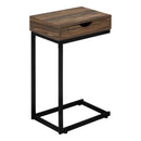 Monarch I 3602 Accent Table - Brown/Black IMAGE 1