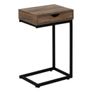 Monarch I 3602 Accent Table - Brown/Black IMAGE 4