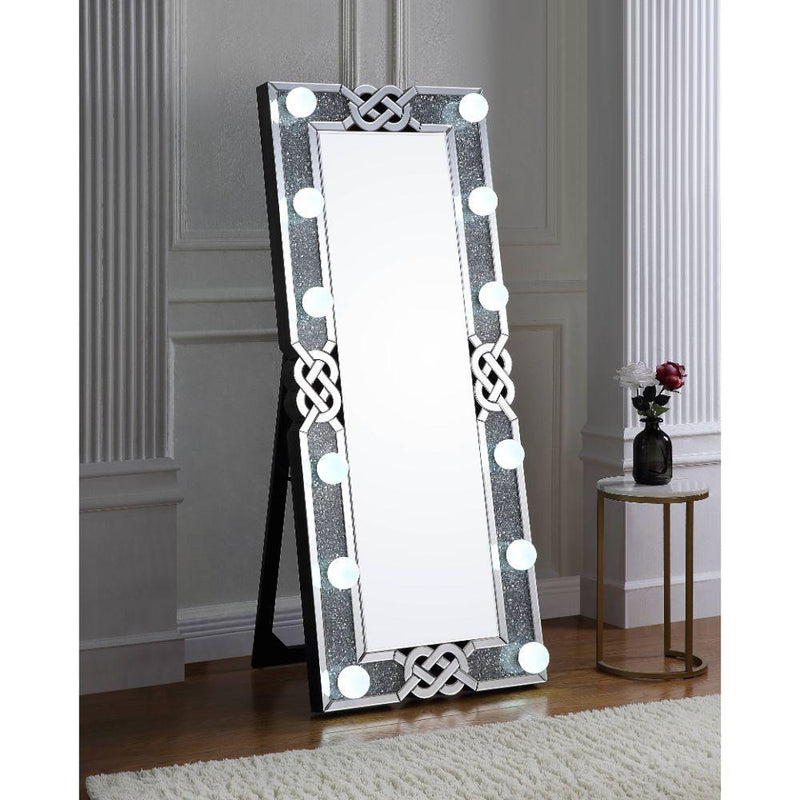 Acme Furniture Noralie Floorstanding Mirror 97758 IMAGE 3