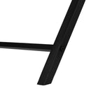 Monarch I 7195 Corner Desk - White/Black IMAGE 7