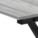 Monarch I 7196 Corner Desk - Grey/Black IMAGE 6