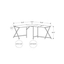 Monarch I 7197 Corner Desk - Dark Taupe/Black IMAGE 10