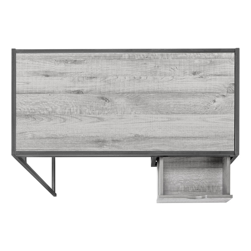 Monarch I 7217 Computer Desk - Grey/Dark Grey IMAGE 3