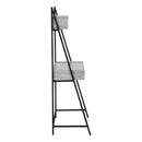 Monarch I 7331 Computer Desk - Grey/Black IMAGE 4