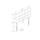 Monarch I 6001T Twin Headboard - Grey Leather-Look IMAGE 5