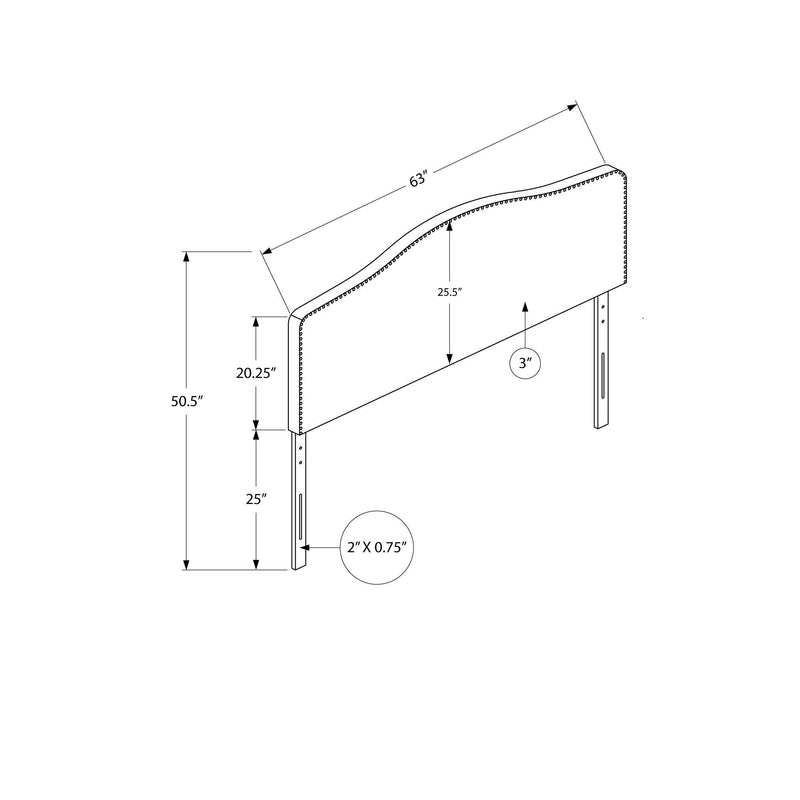 Monarch Bed Components Headboard I 6010Q IMAGE 5