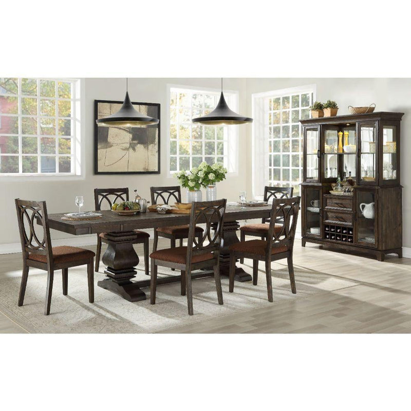 Acme Furniture Jameson Dining Table with Trestle Base 62320 IMAGE 3
