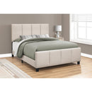 Monarch I 6026Q Queen Bed - Beige Linen IMAGE 2
