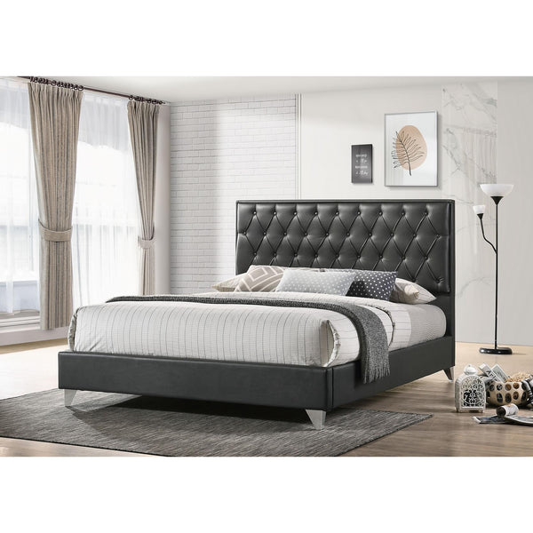 IFDC King Upholstered Platform Bed IF 5226 - 78 IMAGE 1