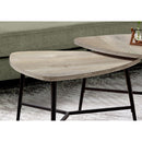 Monarch I 7939P 2 pc Table Set - Taupe/Black IMAGE 3
