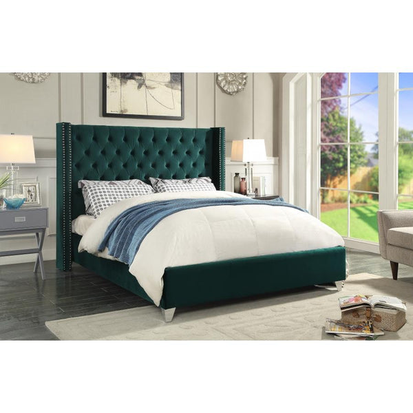 IFDC King Upholstered Platform Bed IF 5894 - 78 IMAGE 1