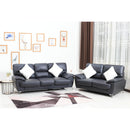 Minhas Furniture Glenwood Stationary Fabric Loveseat GLENWOOD-GR-02 IMAGE 2