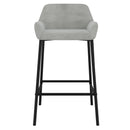 !nspire Baily 203-541GRY 26" Counter Stool - Grey and Black IMAGE 5