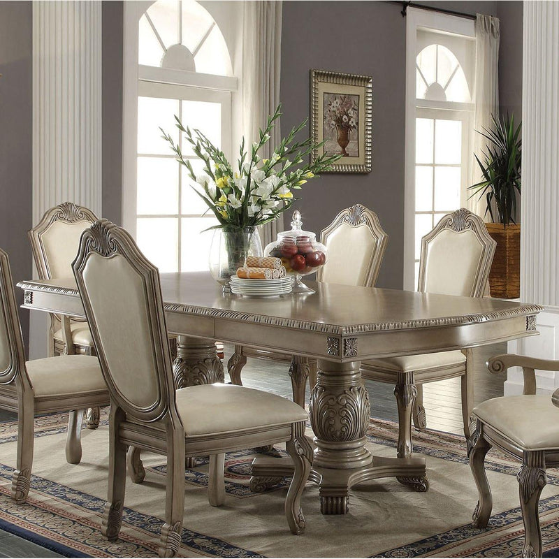 Acme Furniture Chateau De Ville Dining Table with Pedestal Base 64065 IMAGE 4