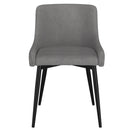 !nspire Bianca 202-086GY/BK Dining Chair - Grey and Black Leg IMAGE 5