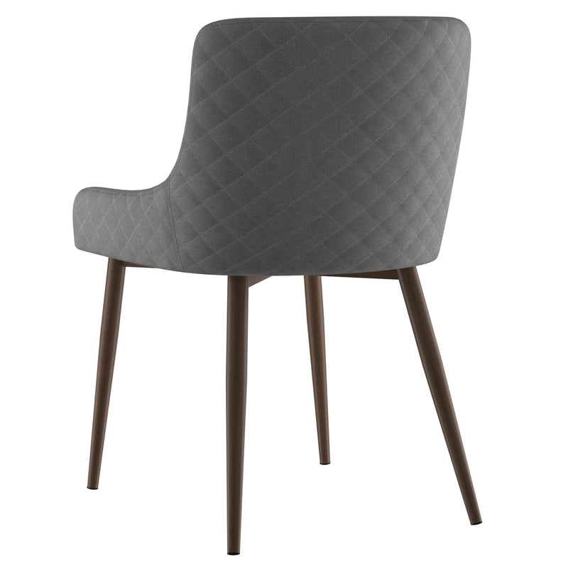 !nspire Bianca Dining Chair 202-086GY/WAL IMAGE 2
