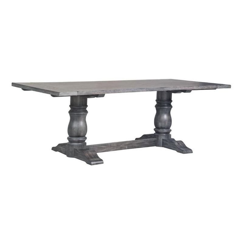 Acme Furniture Leventis Dining Table with Trestle Base 66180 IMAGE 3