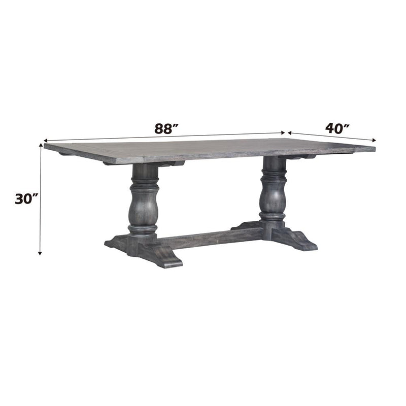 Acme Furniture Leventis 66180 Dining Table IMAGE 6