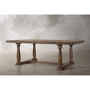 Acme Furniture Bernard 66185 Dining Table - Weathered Oak IMAGE 2