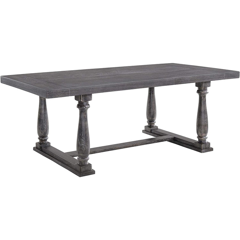 Acme Furniture Bernard Dining Table with Trestle Base 66190 IMAGE 2