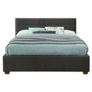 !nspire Emilio 101-633Q-CH 60" Queen Platform Bed w/Drawer - Charcoal IMAGE 3