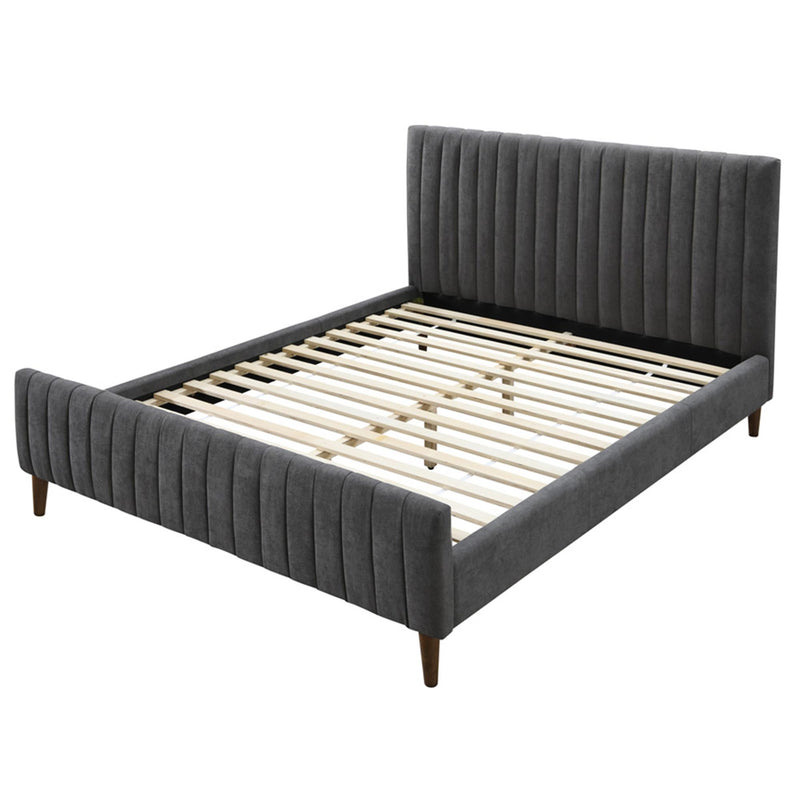 !nspire Hannah 101-622Q-CH 60" Queen Platform Bed - Charcoal IMAGE 4