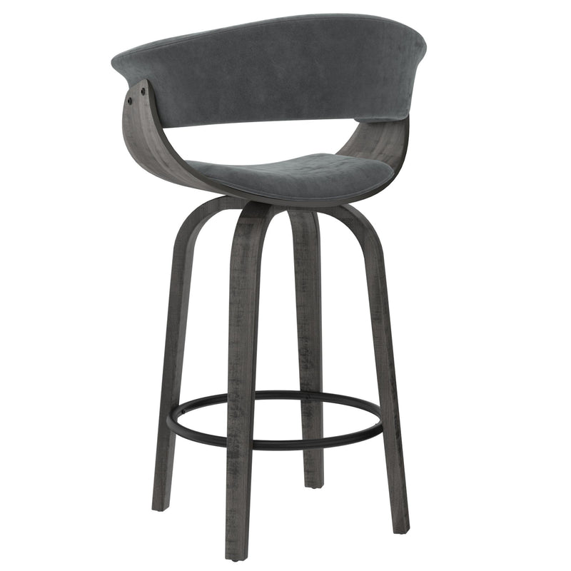 !nspire Holt Counter Height Stool 203-981VLG IMAGE 2