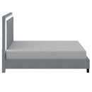 !nspire Lumina 101-088K-GY 78" King Platform Bed w/Light - Grey IMAGE 3