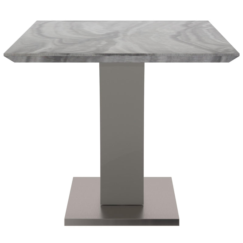 !nspire Napoli 201-545GY Rectangular Dining Table - Light Grey IMAGE 4