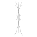 Monarch I 2061 74" Coat Rack - Hammered Silver IMAGE 3