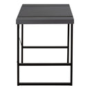 Monarch I 7660 Computer Desk - Modern Grey/Black IMAGE 4