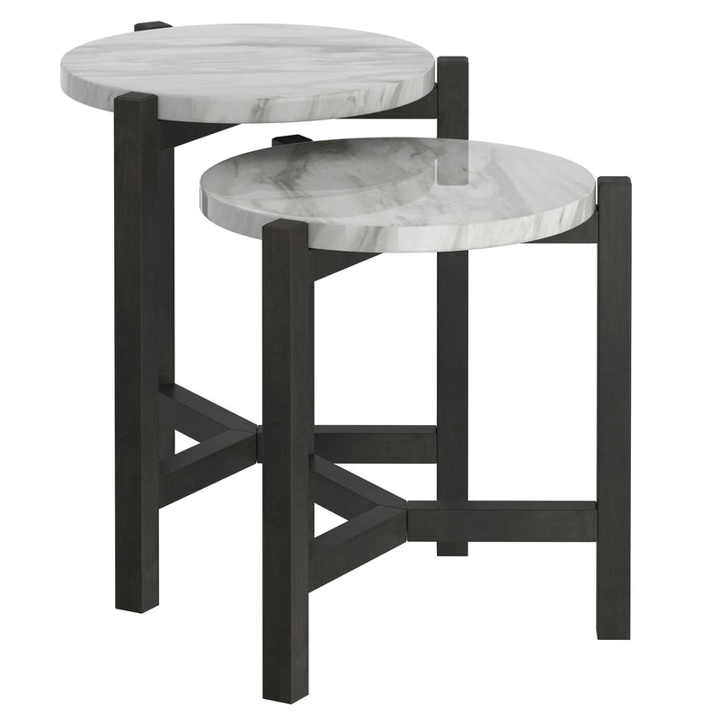 !nspire Pascal Occasional Table Set 501-548GY IMAGE 1