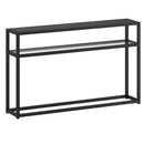 !nspire Quinn 502-524BK Console Table - Black IMAGE 1