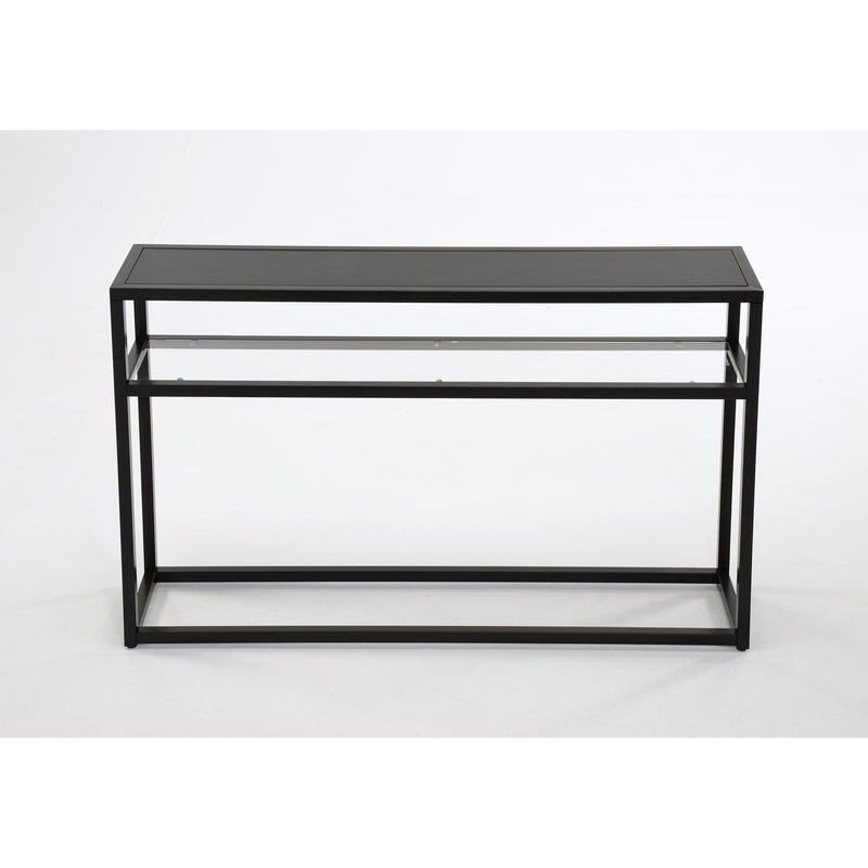 !nspire Quinn 502-524BK Console Table - Black IMAGE 3