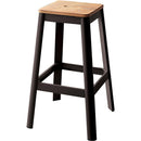Acme Furniture Jacotte 72332 Bar Stool - Natural and Black IMAGE 1