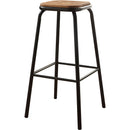 Acme Furniture Scarus 72387 Bar Stool - Natural and Black IMAGE 1