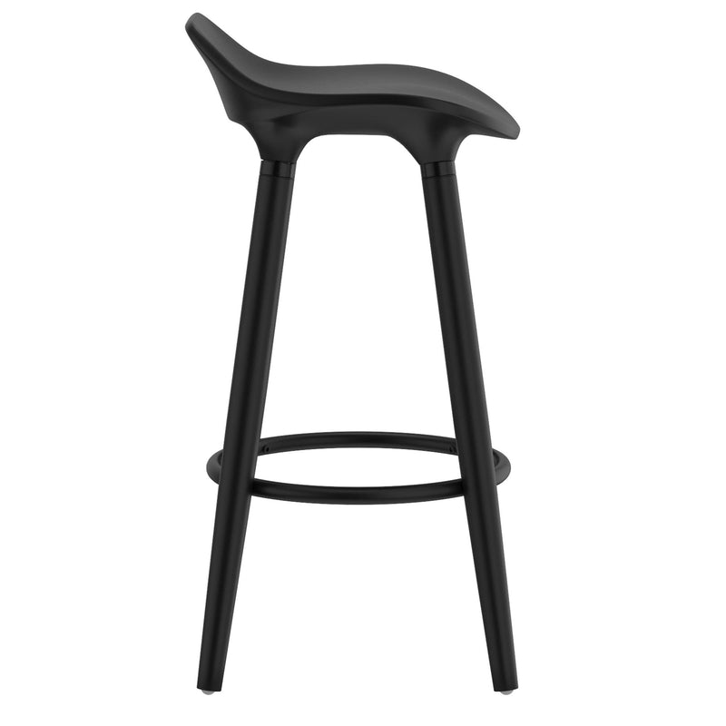 !nspire Trex 203-990BK 26" Counter Stool - Black IMAGE 4