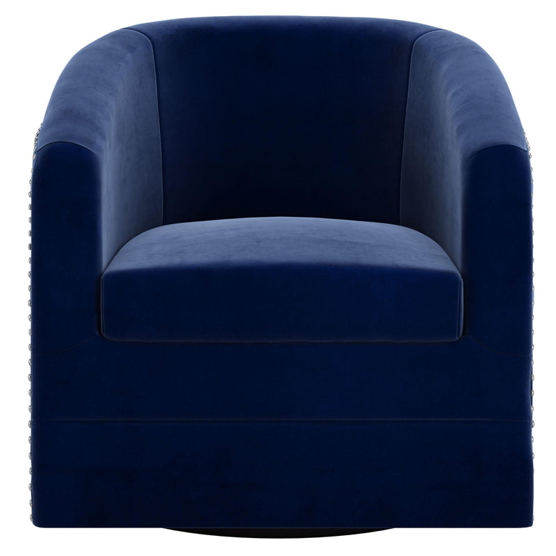 !nspire Velci 403-373BLU Accent Chair - Blue IMAGE 3