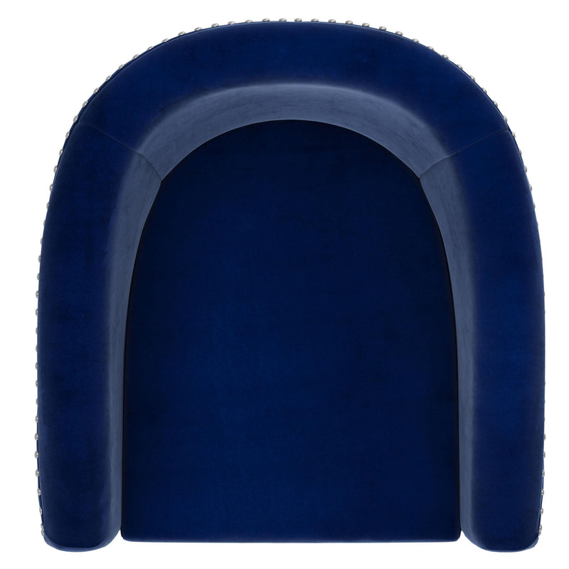 !nspire Velci 403-373BLU Accent Chair - Blue IMAGE 6