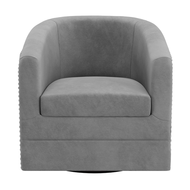 !nspire Velci 403-373GY Accent Chair - Grey IMAGE 3