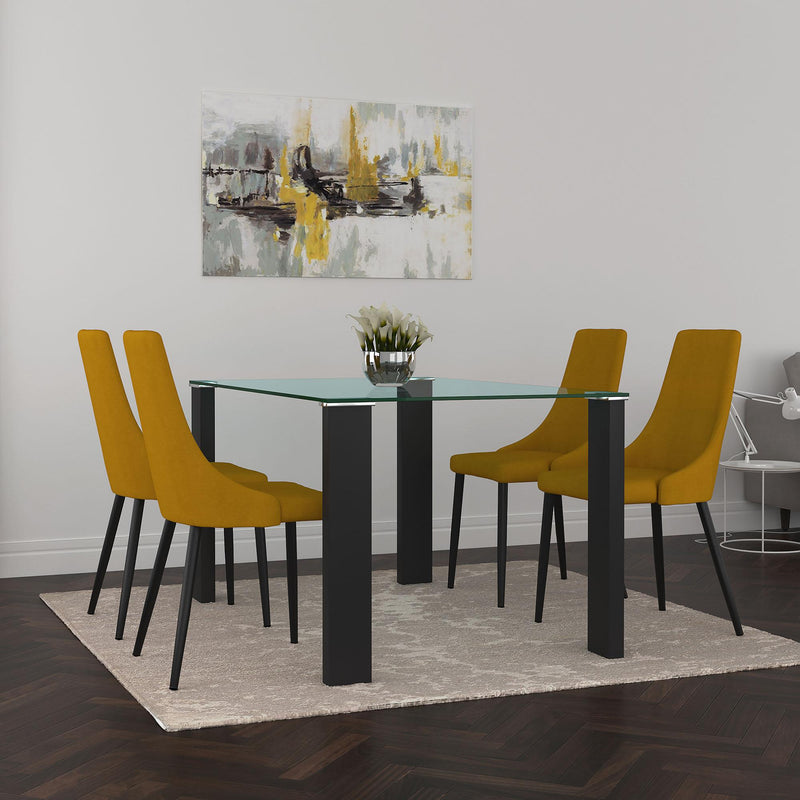 Worldwide Home Furnishings Vespa/Venice 5 pc Dinette 207-577/536MUS IMAGE 1