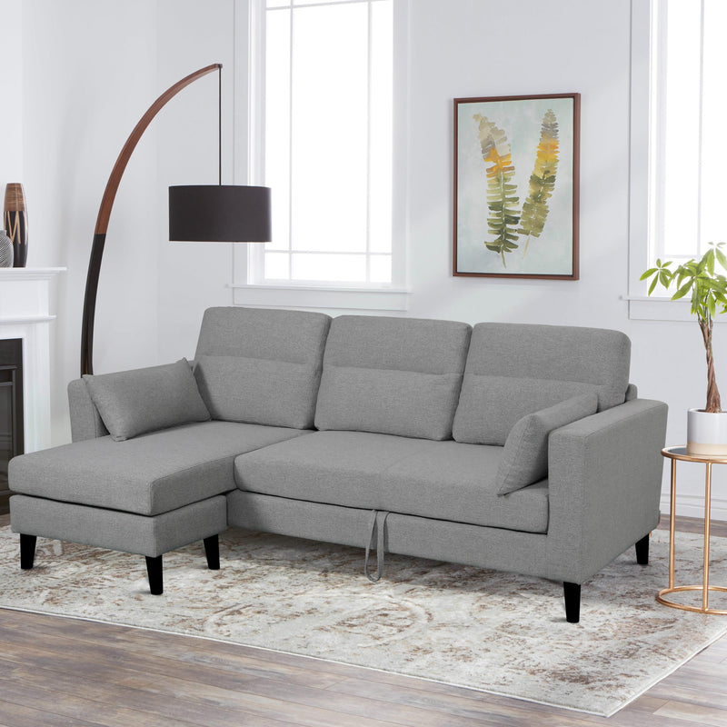 IFDC Fabric Sleeper Sectional IF 9035 IMAGE 1