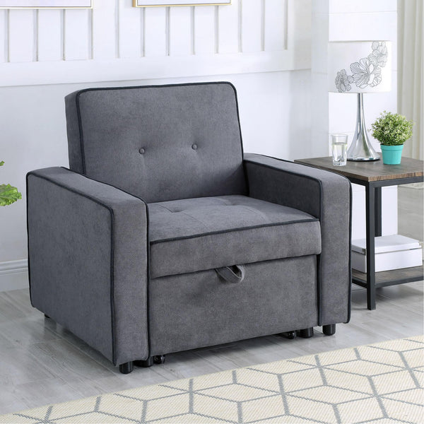 IFDC Fabric Sleeper Chair IF 9050 IMAGE 1