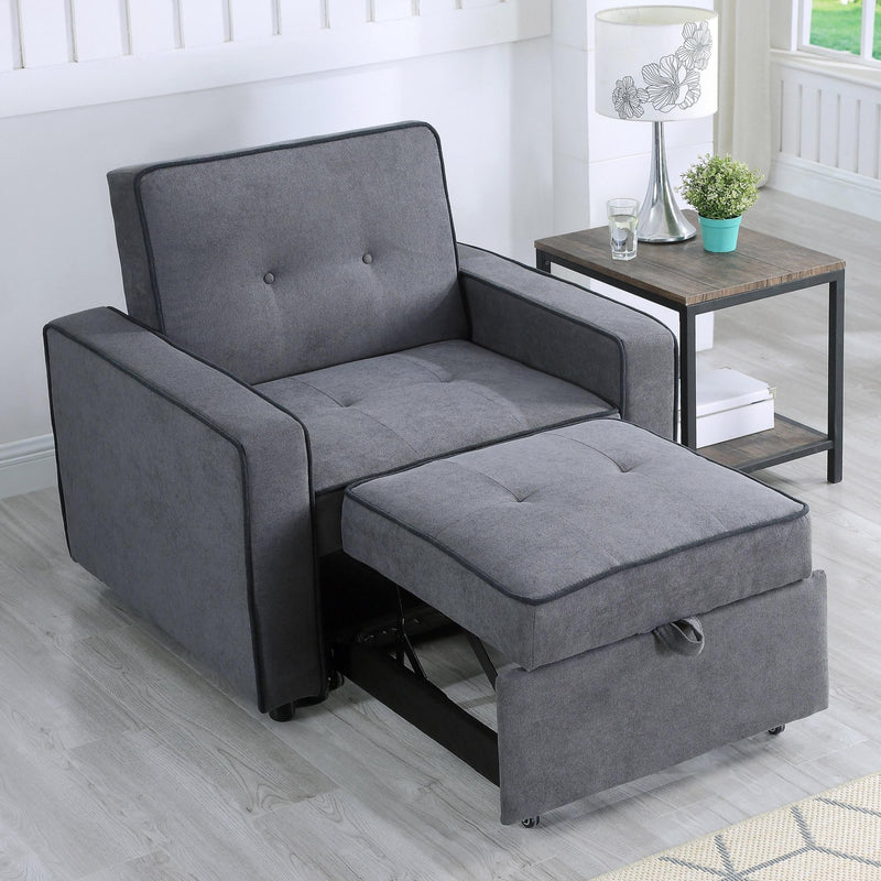 IFDC Fabric Sleeper Chair IF 9050 IMAGE 2